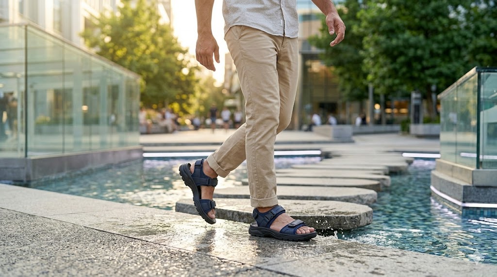 From Beach to City: The Versatility of Premium Men’s Summer Utility Sandals