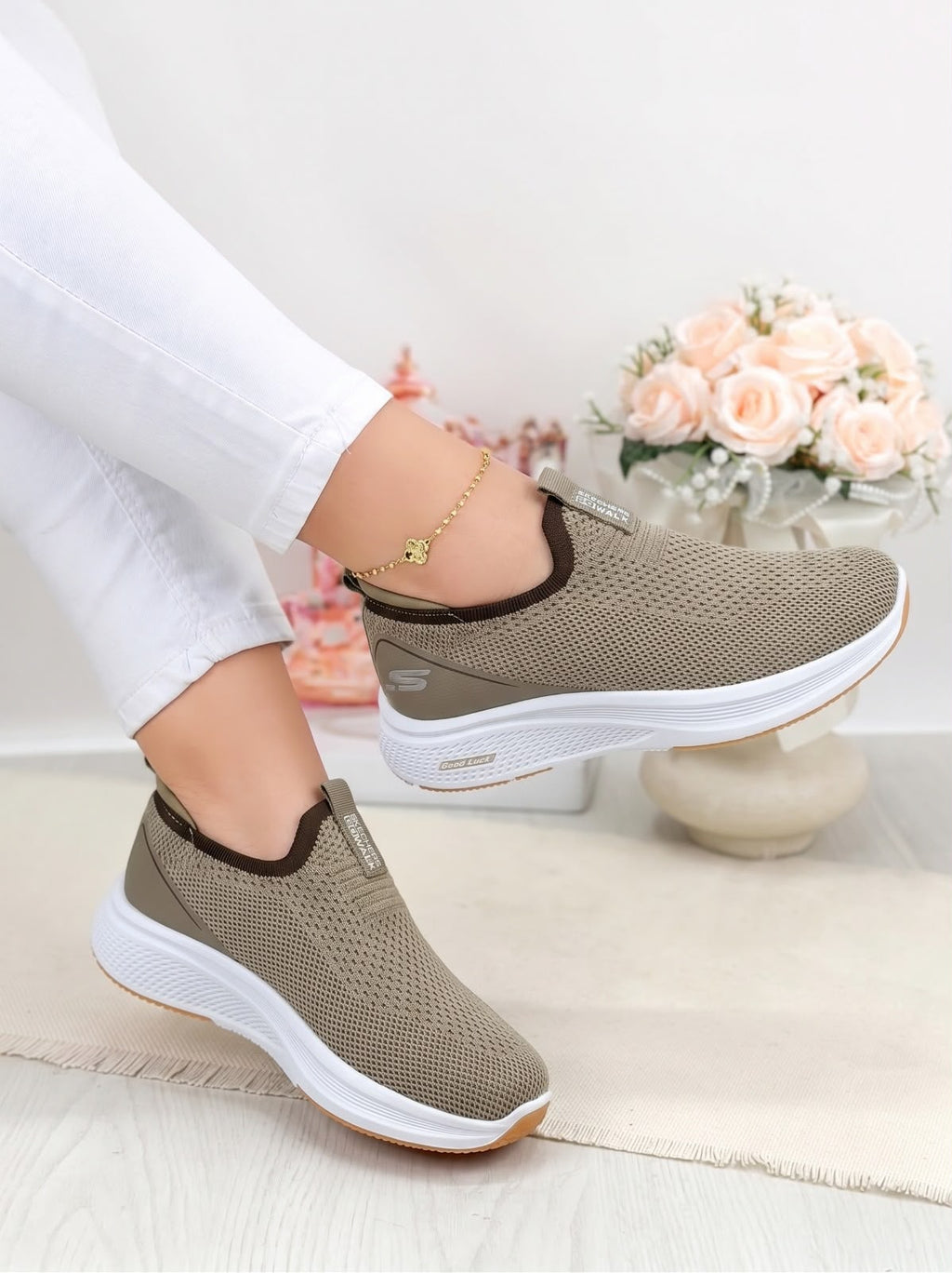 Knit Slip Sneaker Inayat Shoes