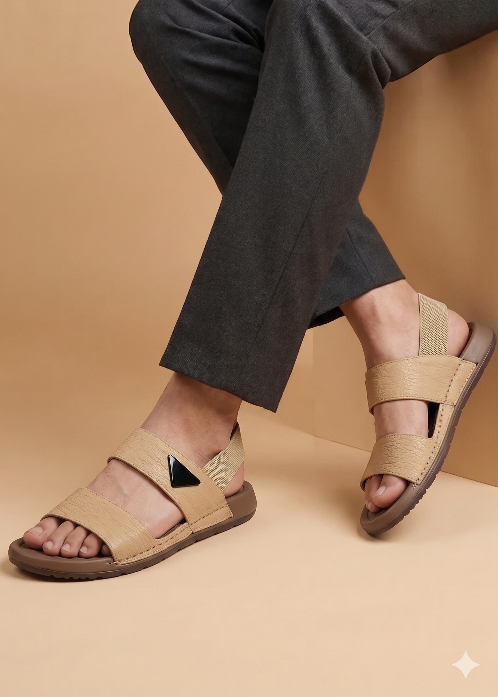Men's Wide Strap Sandals
