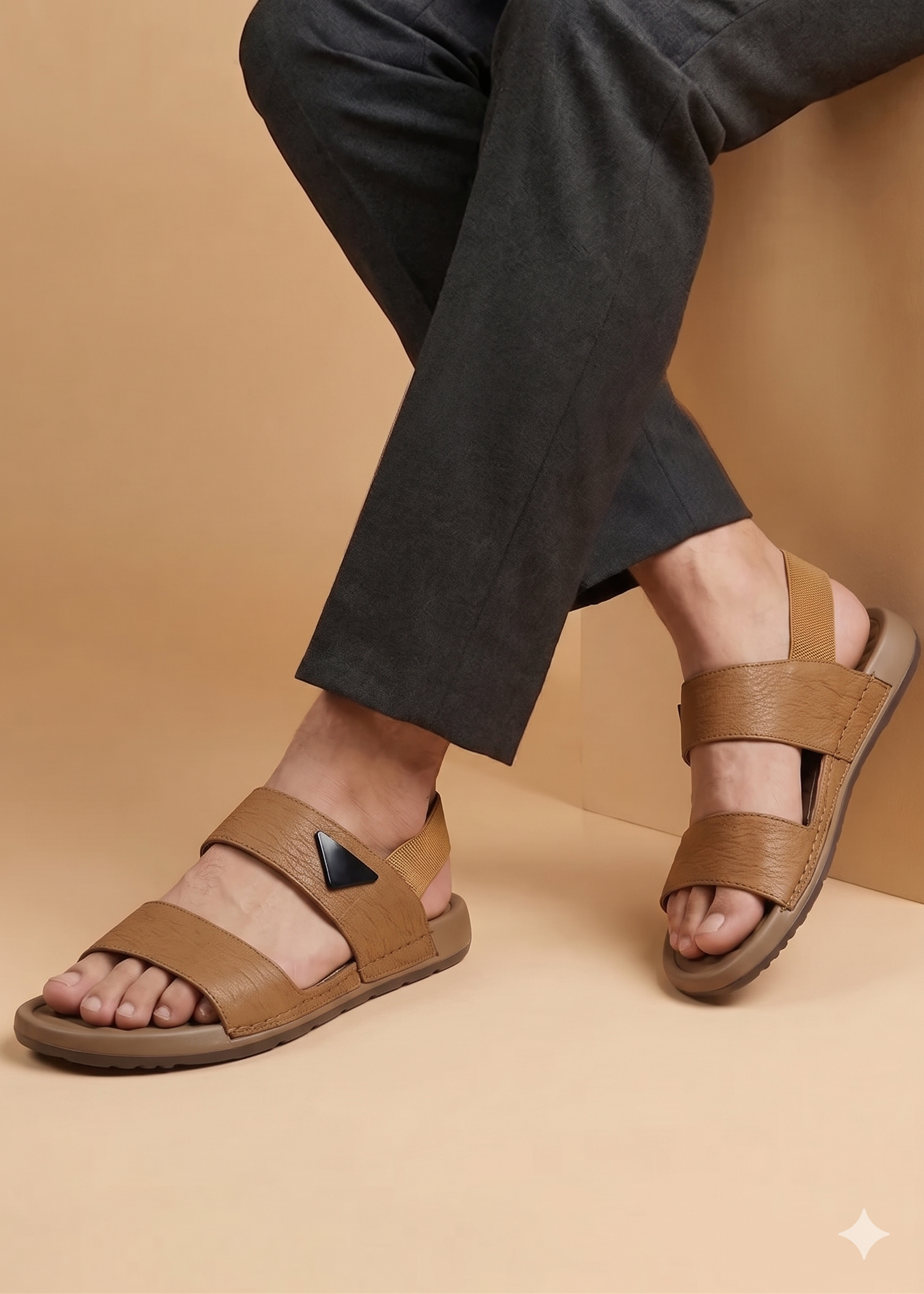Men's Wide Strap Sandals