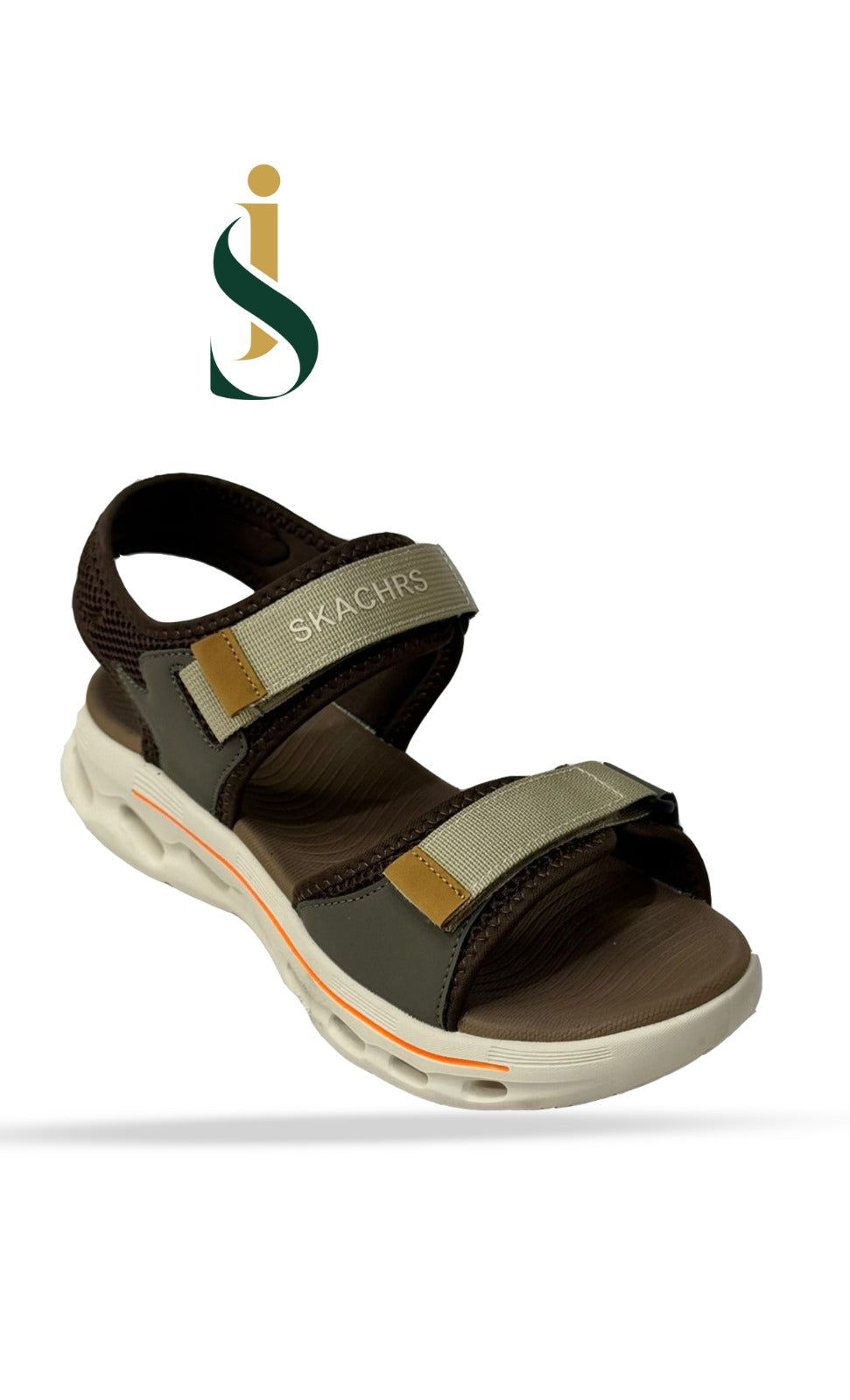 High-quality leather-look sole finish on Inayat Shoes designer velvet slippers.