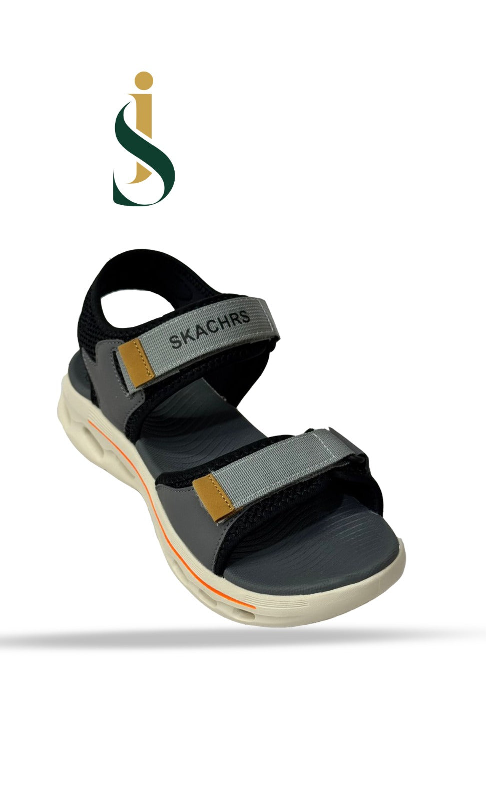 High-quality leather-look sole finish on Inayat Shoes designer velvet slippers.