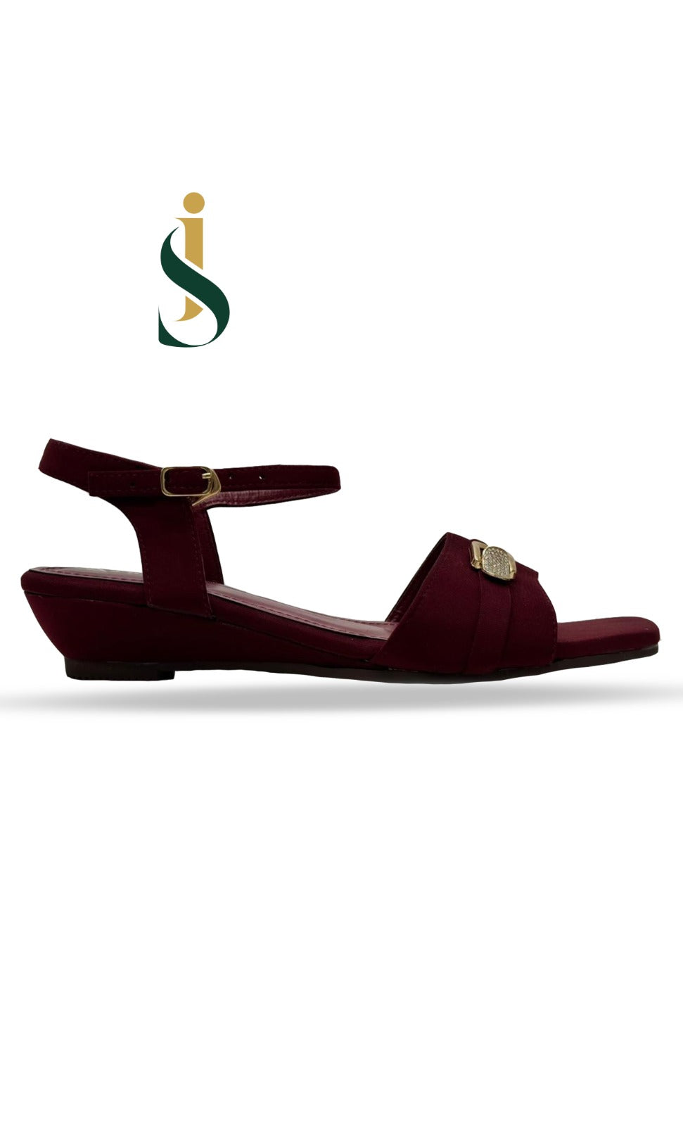Inayat Shoes | Men's black velvet loafers with heavy gold Zardozi crest embroidery.