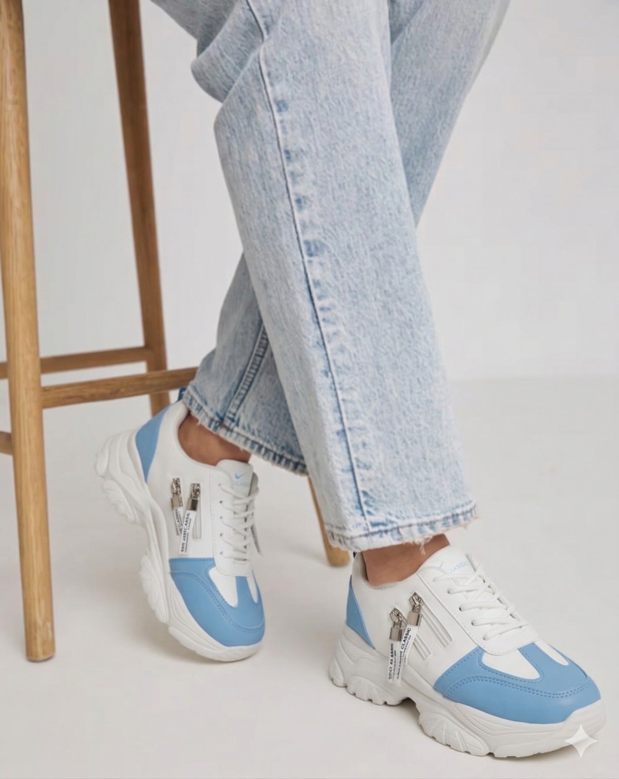 Inayat-Shoes-Girls-Imported-Pink-Ribbon-Detail-Sport-Chunky-Sneakers-Close-Up