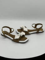 Crystal Strap Transparent Flats