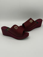 Bow Knot Crystal Party Flats