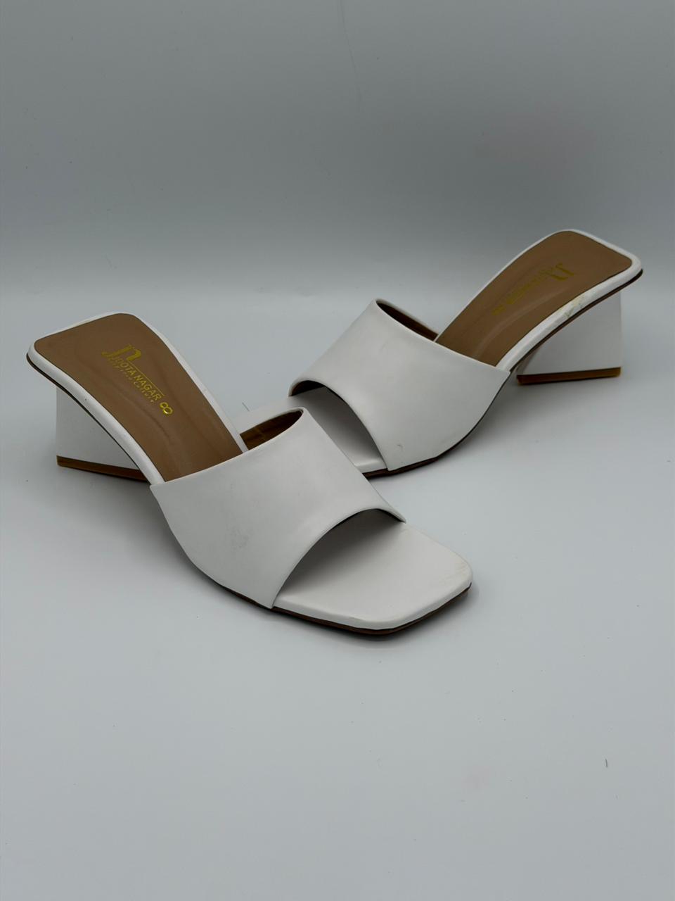 Metallic Double Strap Slides