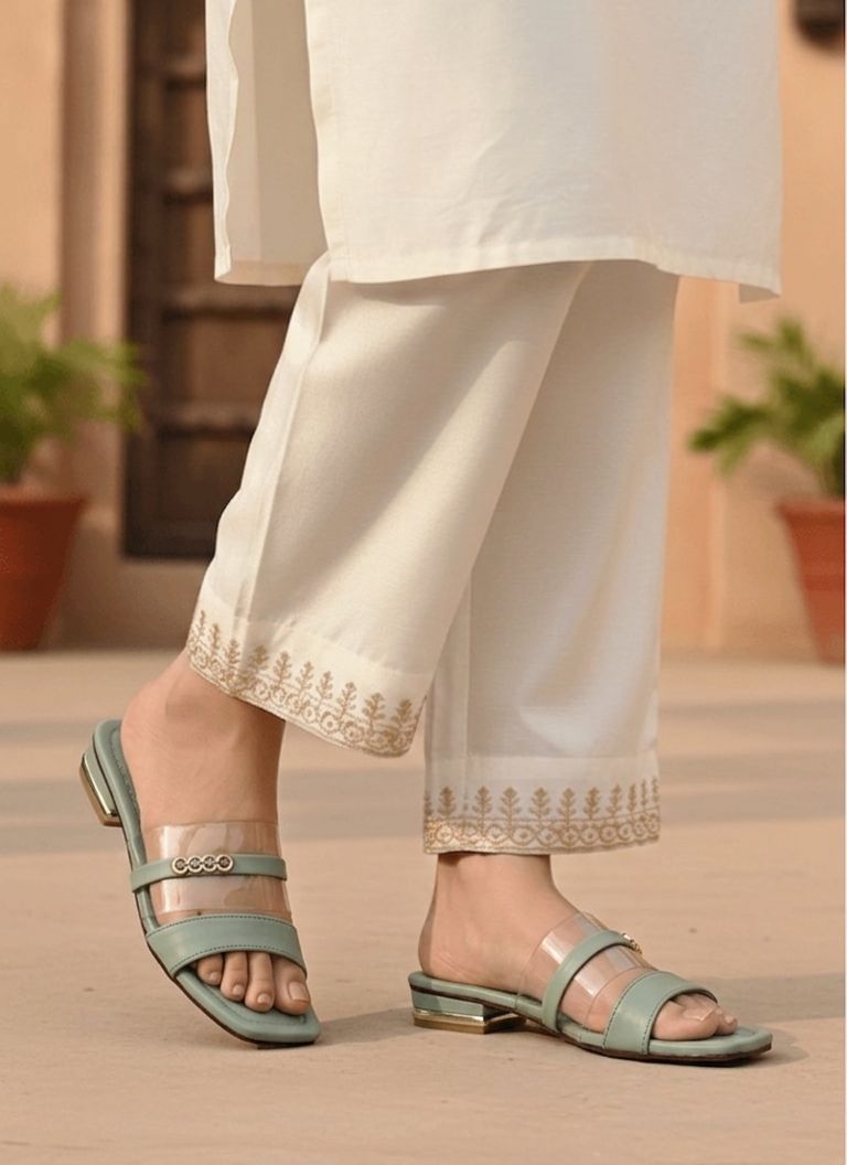 Girls Transparent Party Slides