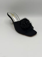 Elegant Fur Crystal Party Slides