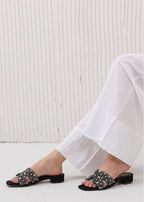 Handcrafted Crystal Embellished Sandals