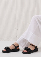 Chic Bow-Knot Wedge Sandals