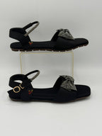 Sparkling Crystal Bow Flats
