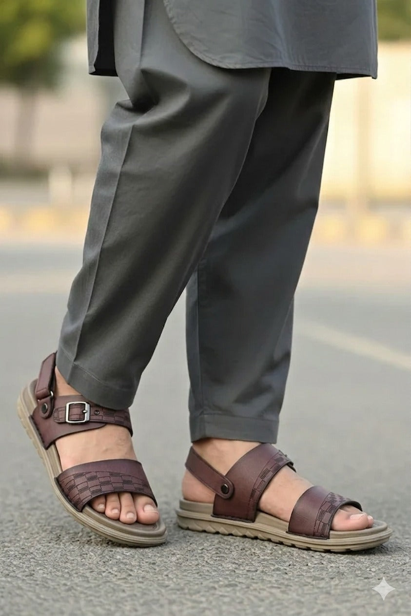 Men's Buckle Strap Sandals