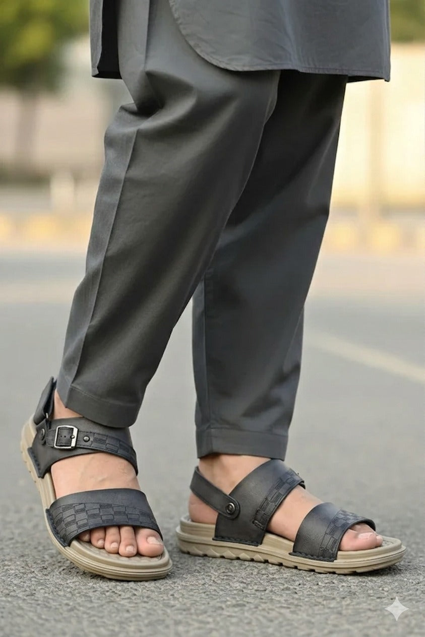 Men's Buckle Strap Sandals