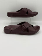 Imported Cross Strap Sliders Inayat Shoes