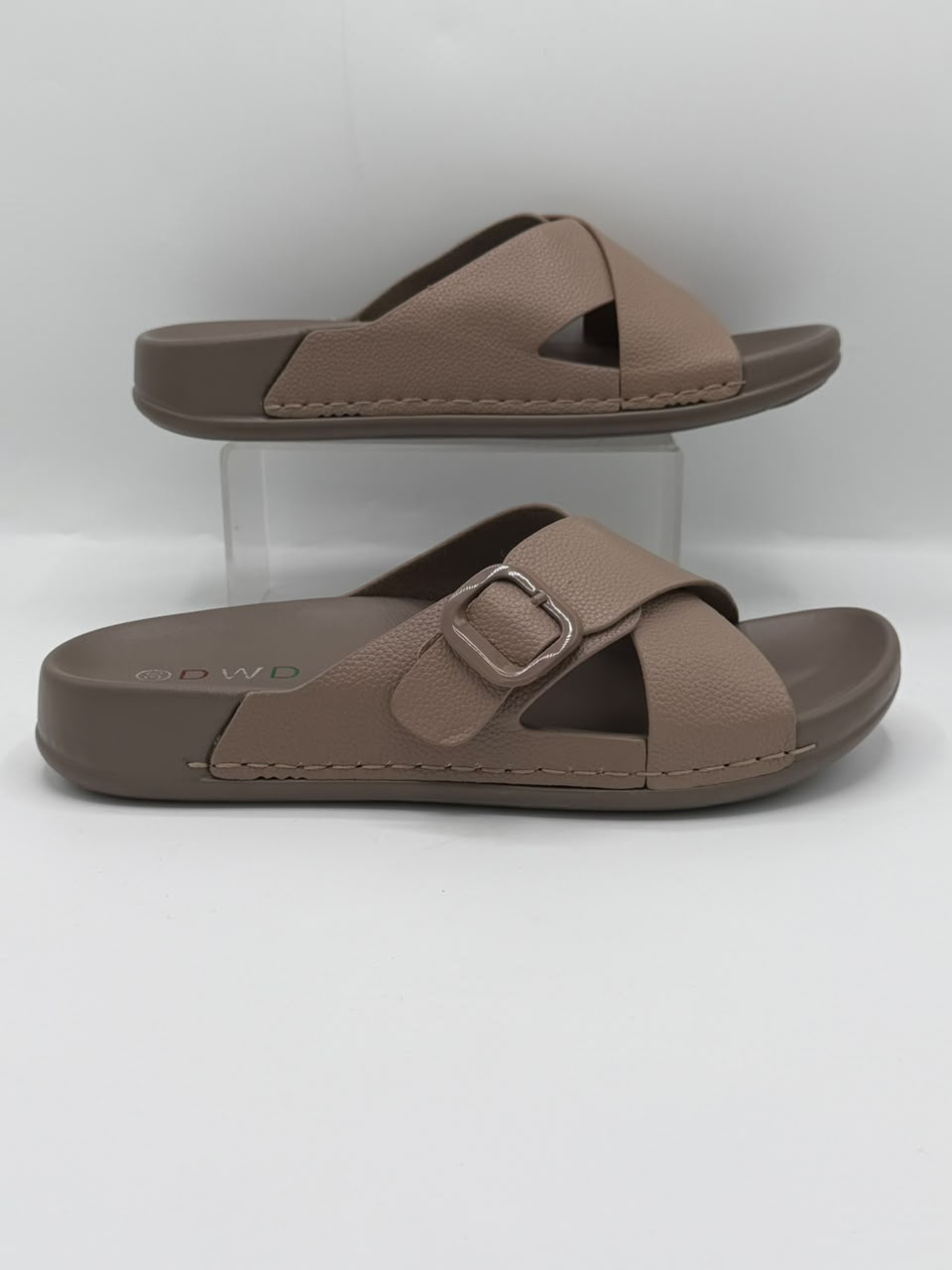 Imported Cross Strap Sliders Inayat Shoes