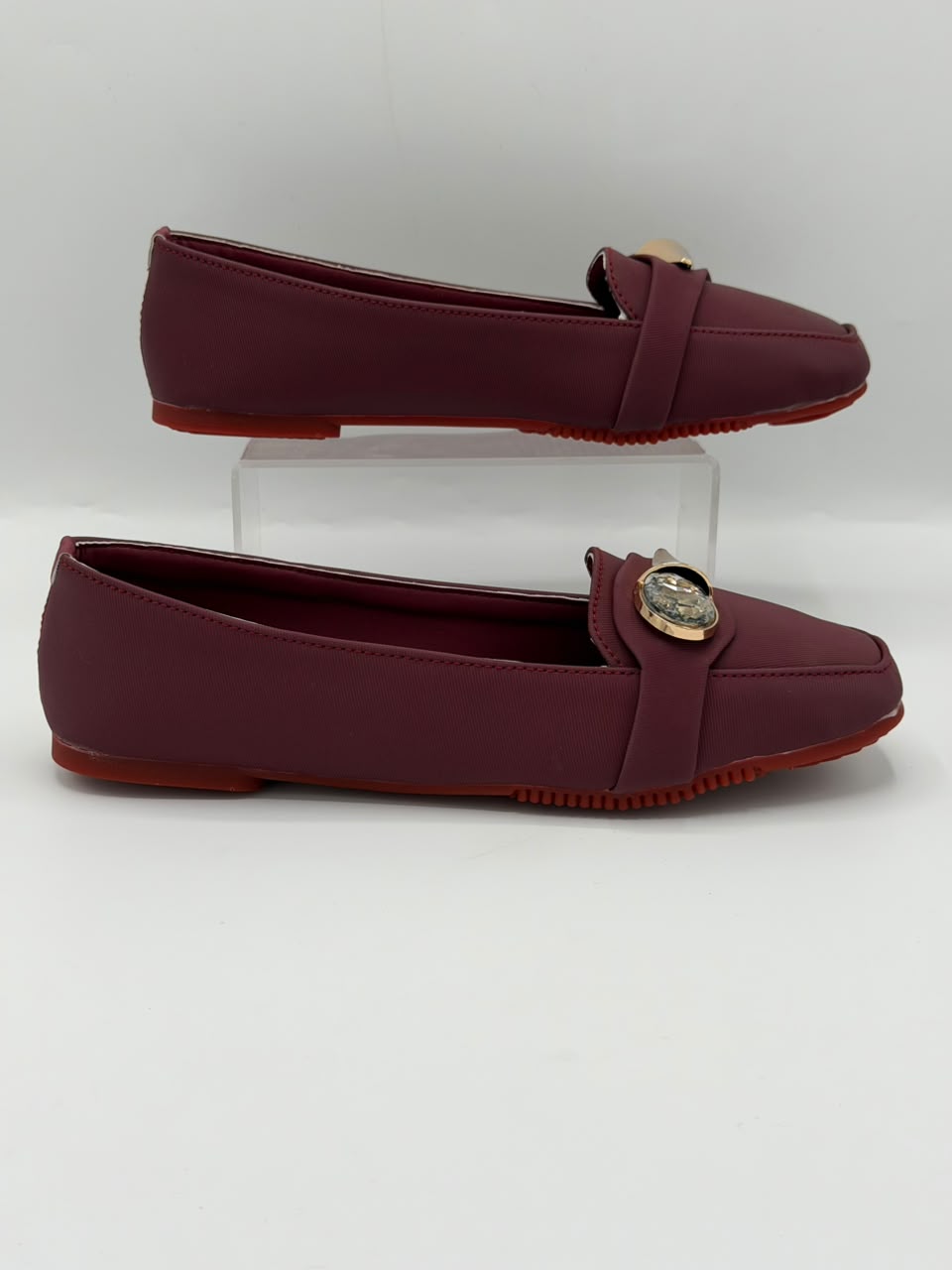 Gem Buckle Flats Inayat Shoes