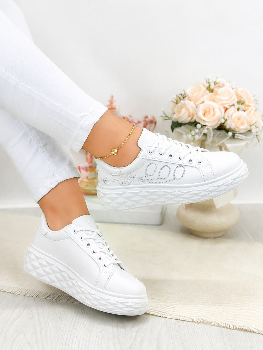 Women's Platform Sneakers Inayat Shoes