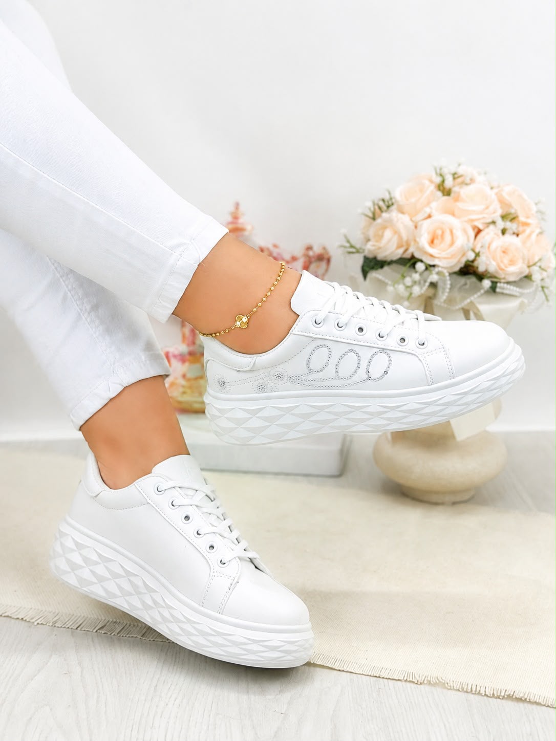 Women's Platform Sneakers Inayat Shoes