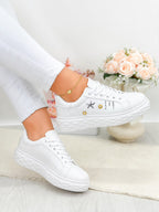 Women Pearl Sneakers Inayat Shoes