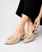 Women Bow Mule Inayat Shoes