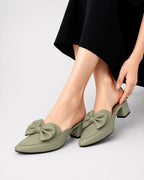 Women Bow Mule Inayat Shoes