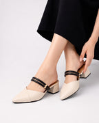 Women Double Strap Slingback Inayat Shoes