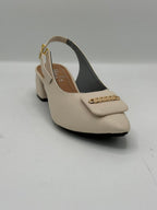 Chain Slingback Heels Inayat Shoes
