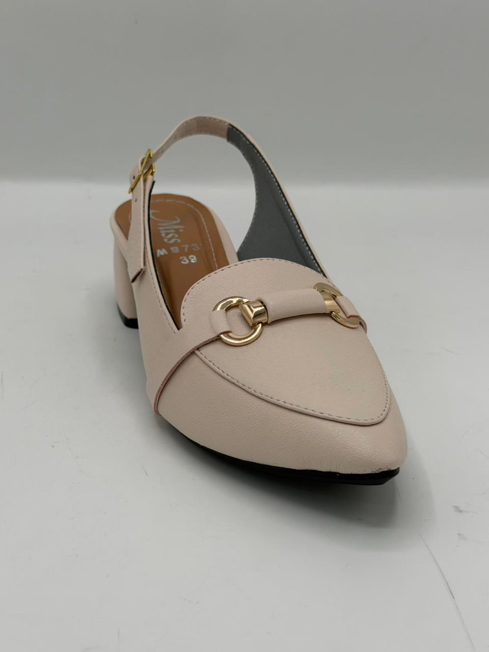 Horsebit Slingback Pumps Inayat Shoes