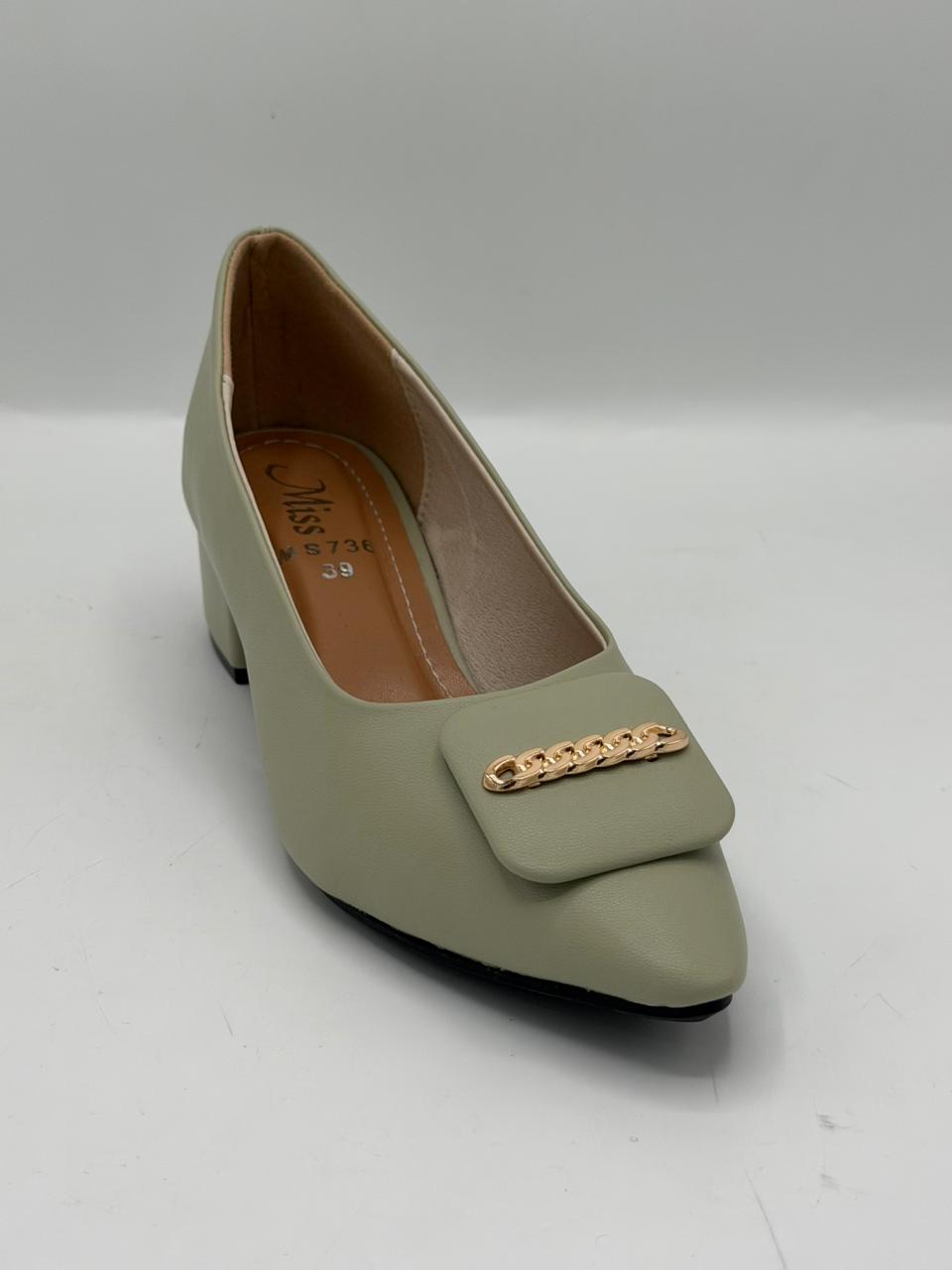 Gold Chain Court Shoes Inayat Shoes