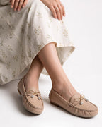 Jewel Bow Loafers Inayat Shoes