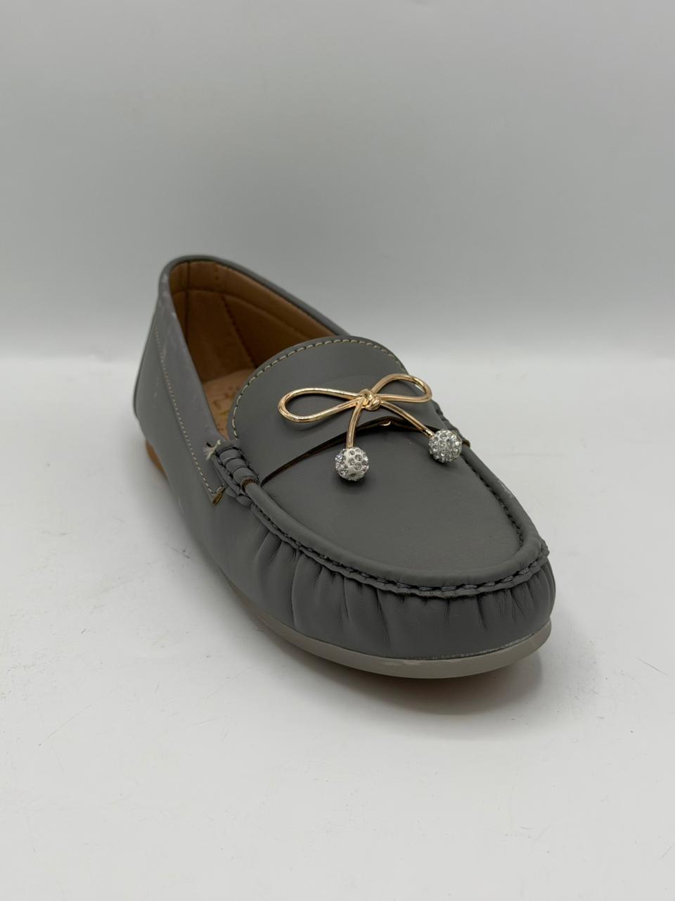 Jewel Bow Loafers Inayat Shoes