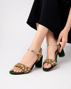 Zardozi Bridal Sandals Inayat Shoes
