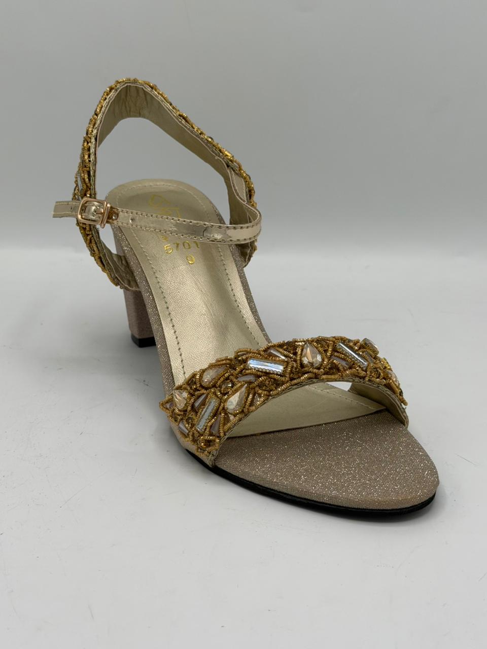 Zardozi Bridal Sandals Inayat Shoes