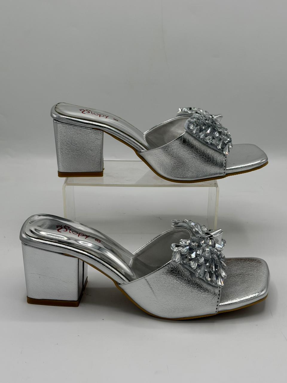 Jewel Bloom Mules Inayat Shoes