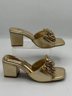 Jewel Bloom Mules Inayat Shoes