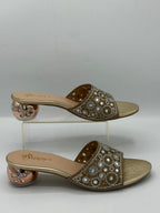Floral Sphere Mules Inayat Shoes