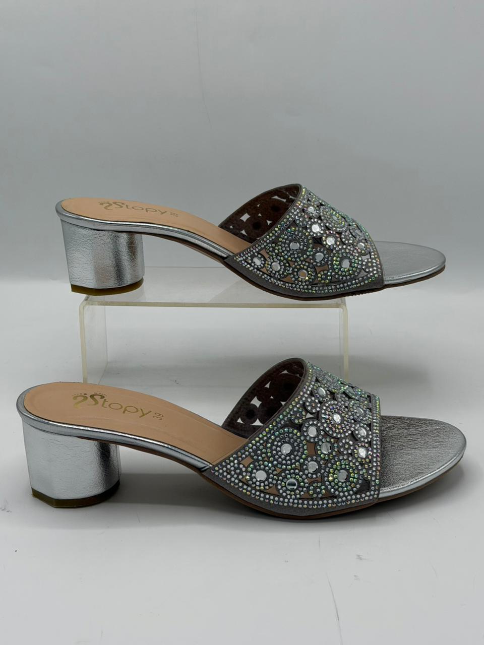 Floral Sphere Mules Inayat Shoes