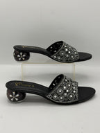 Floral Sphere Mules Inayat Shoes