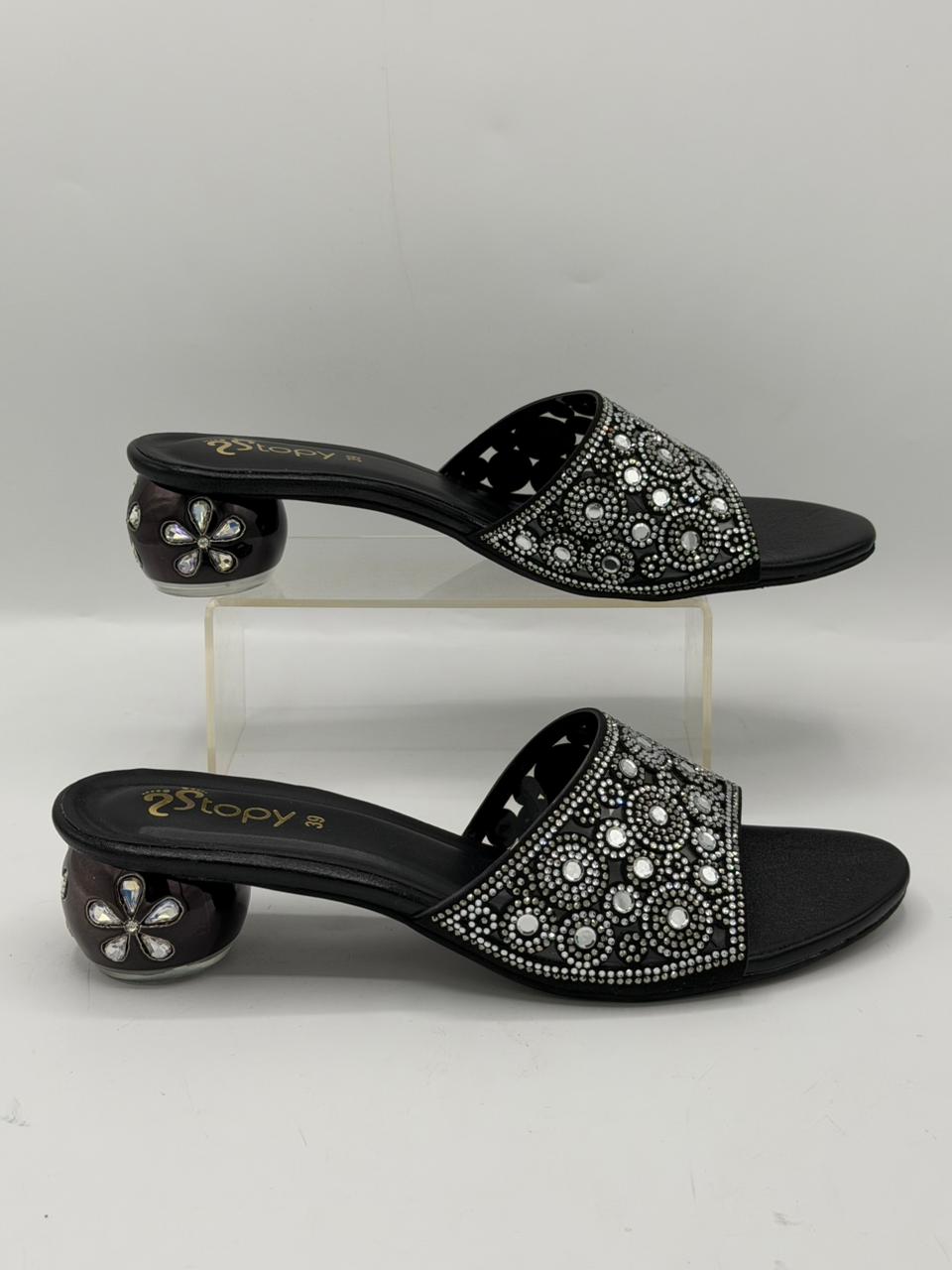 Floral Sphere Mules Inayat Shoes