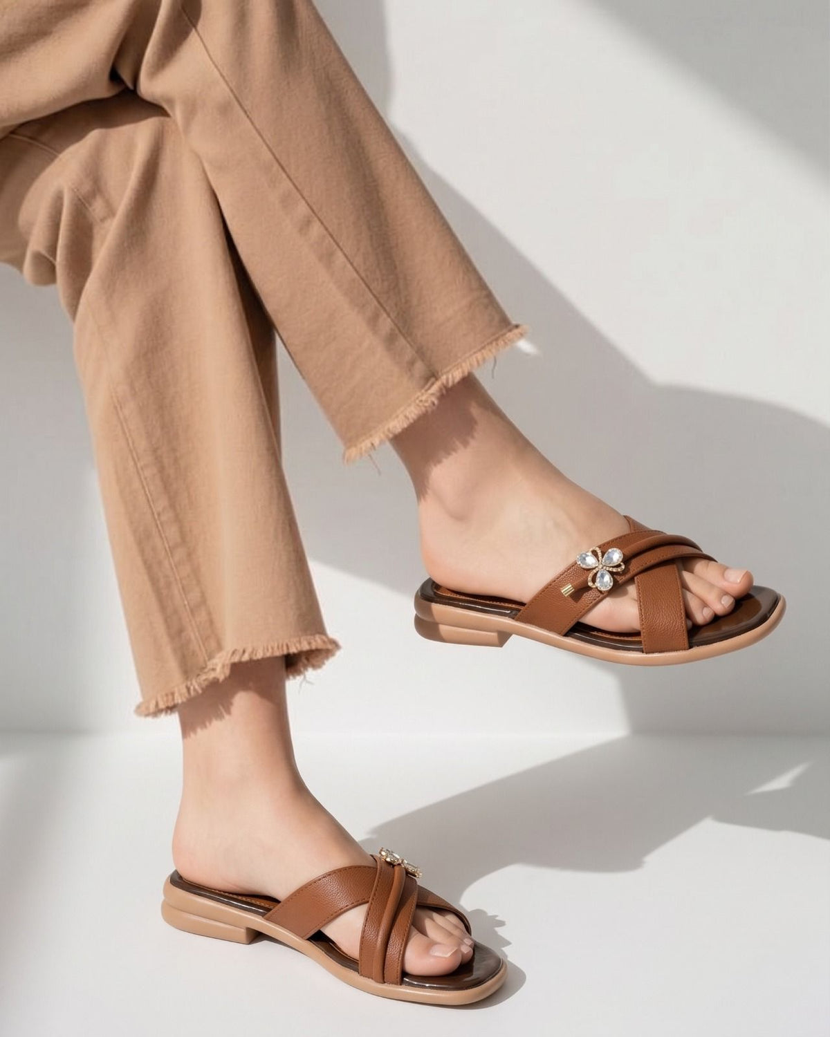 Butterfly Charm Sleeper Inayat Shoes
