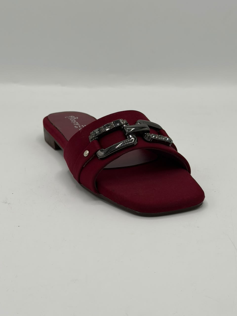 Buckle Luxe Slides Inayat Shoes