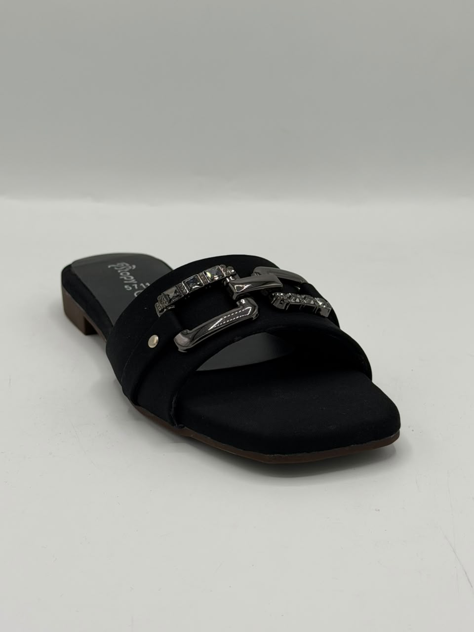 Buckle Luxe Slides Inayat Shoes