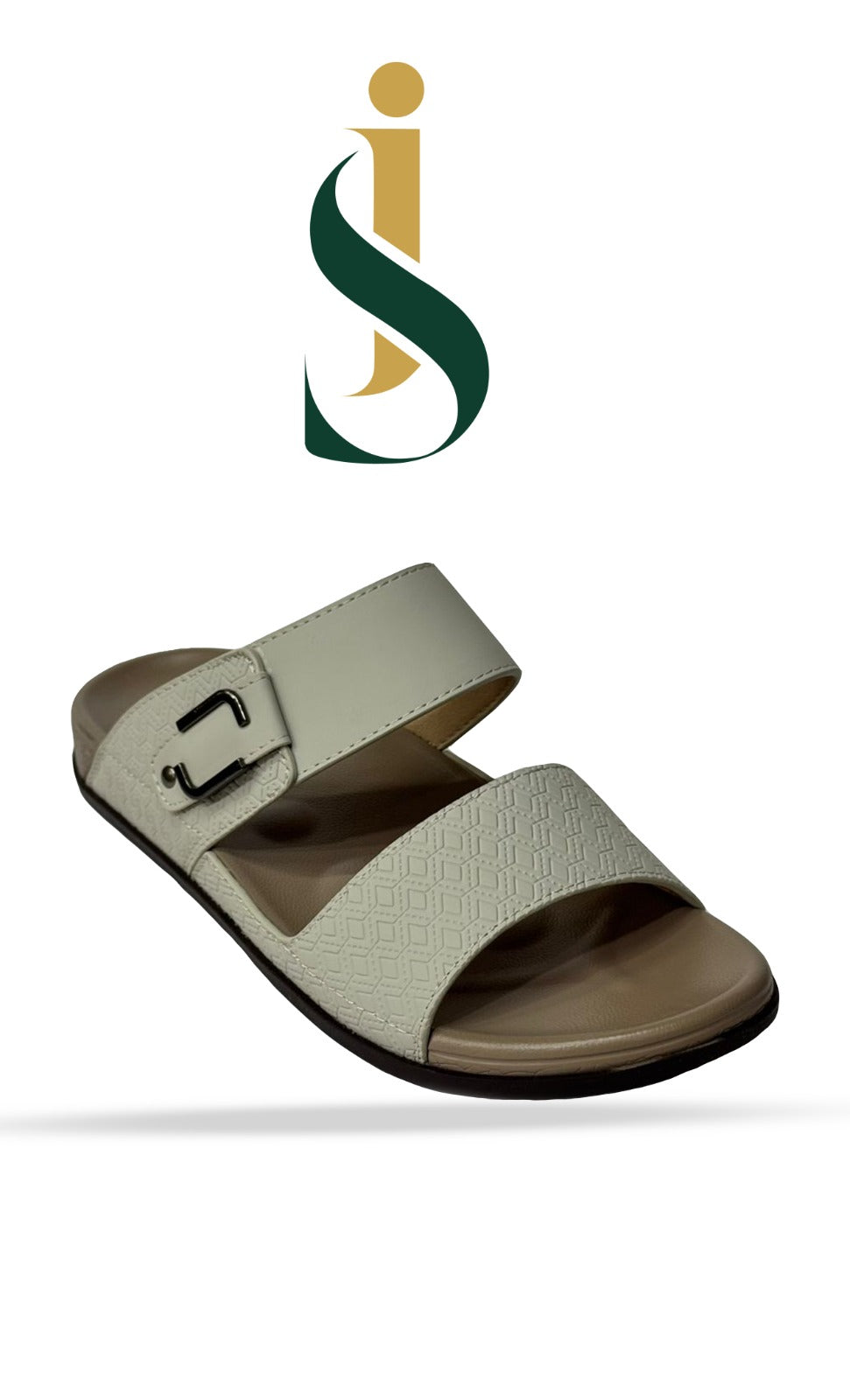 Side view of Inayat Shoes high-shine black loafers with a sleek formal silhouette.