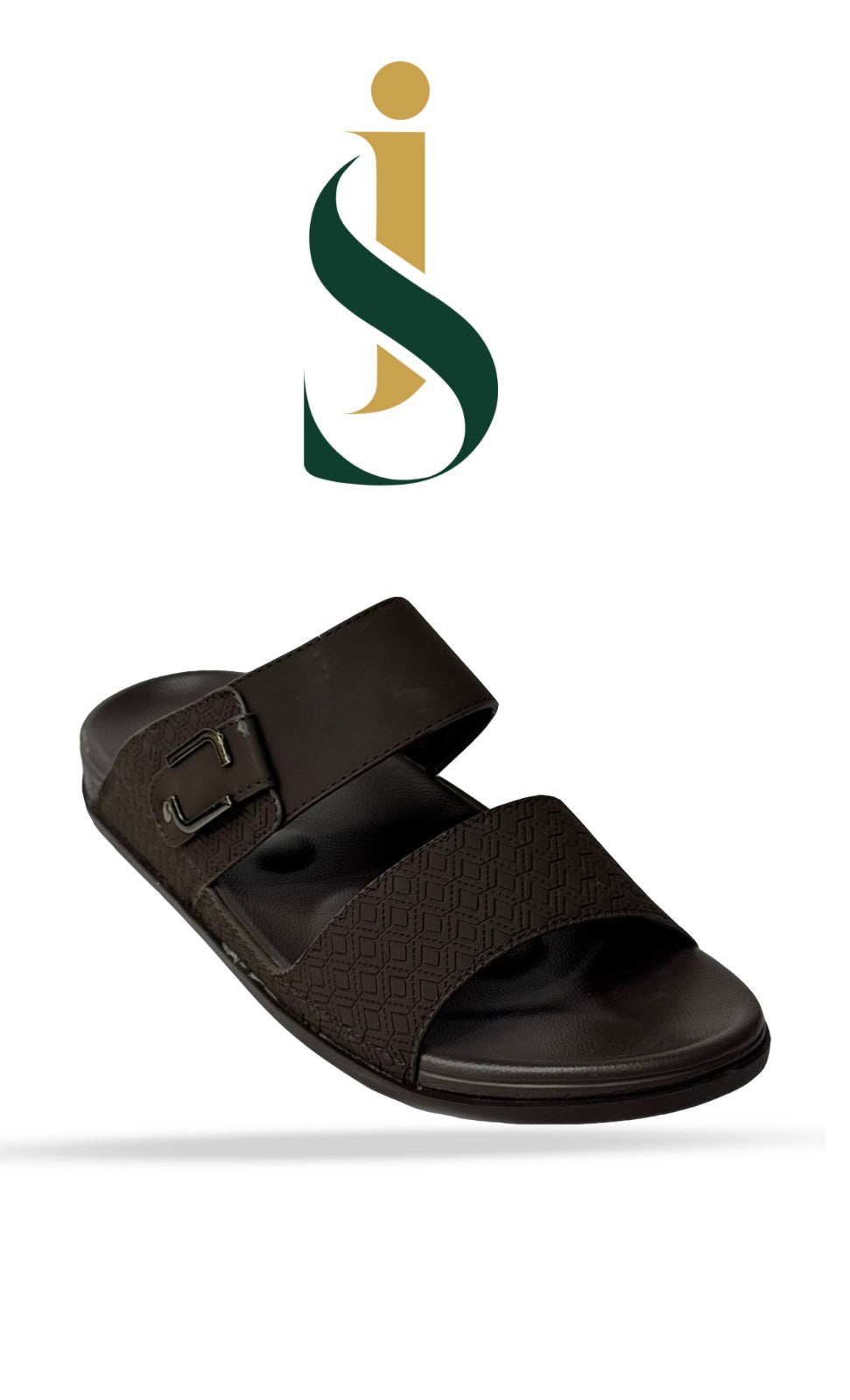 Overhead view of the tapered toe and patent leather finish of Inayat Shoes tuxedo loafers.