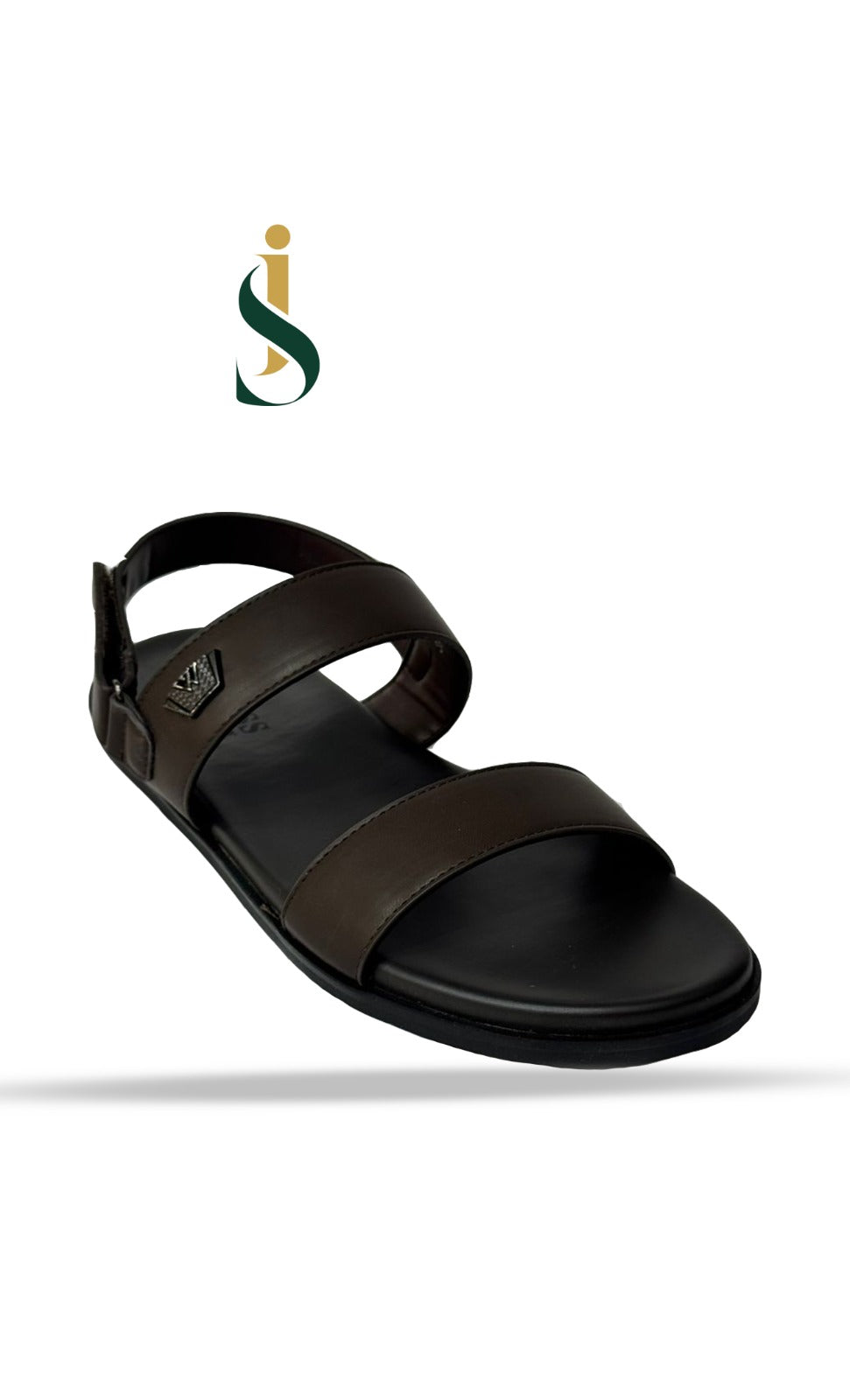 Close-up of the durable sole and heel construction on Inayat Shoes traditional loafers.