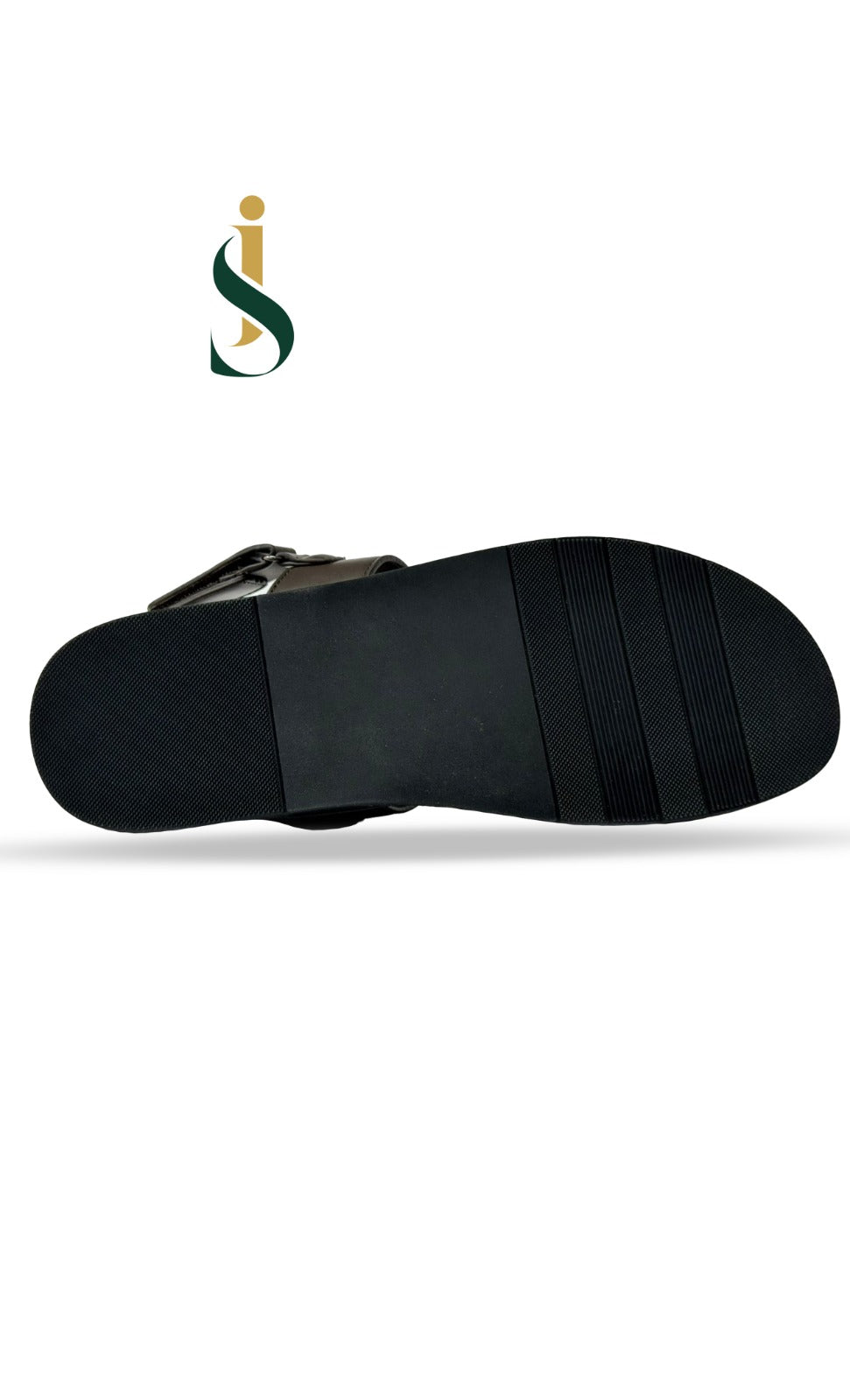 A pair of Inayat Shoes black gold embroidered shoes, a cultural statement piece for the modern groom.
