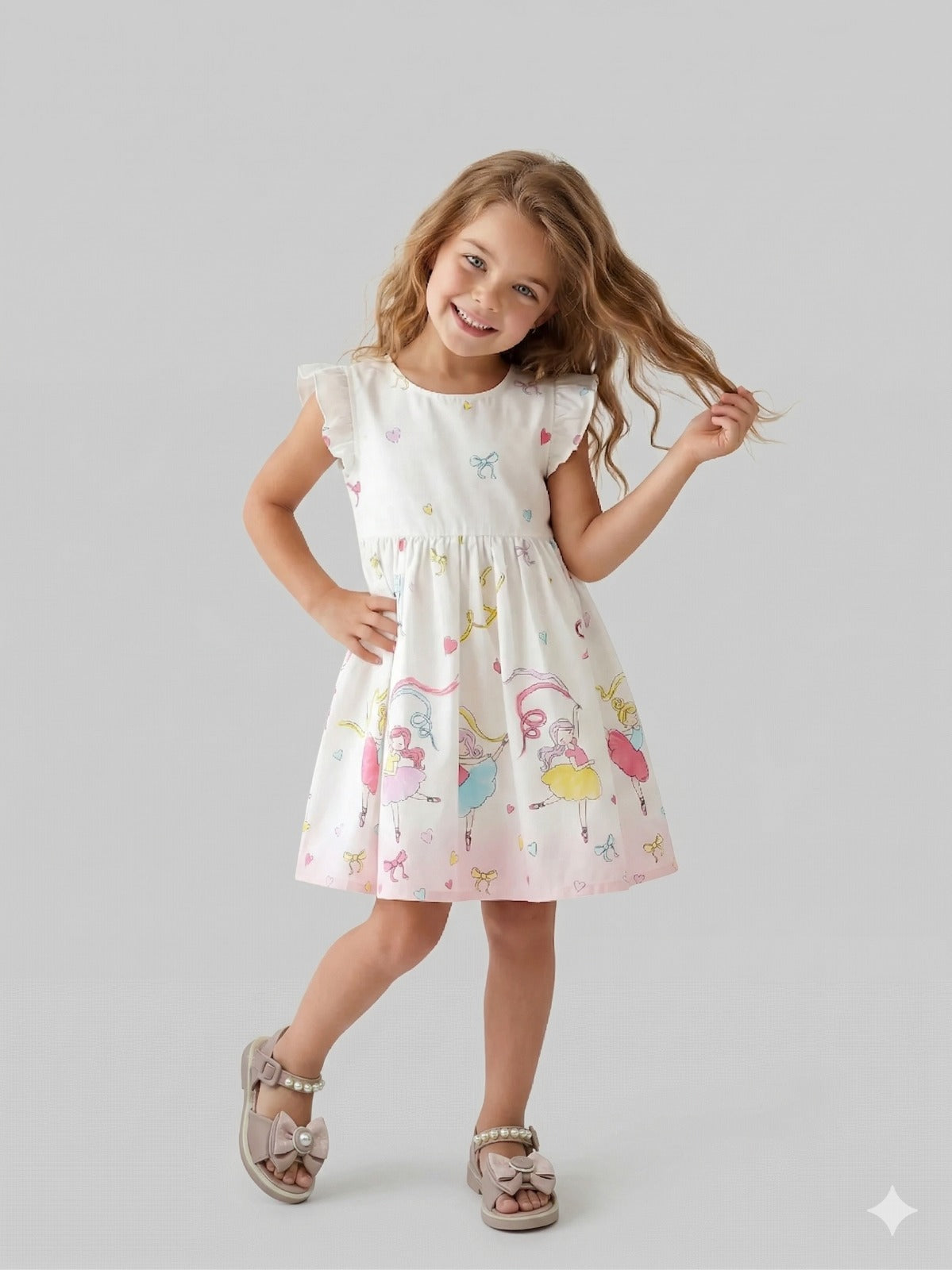 Inayat Shoes | Girls Multi-Color Embroidered Ethnic Chapals