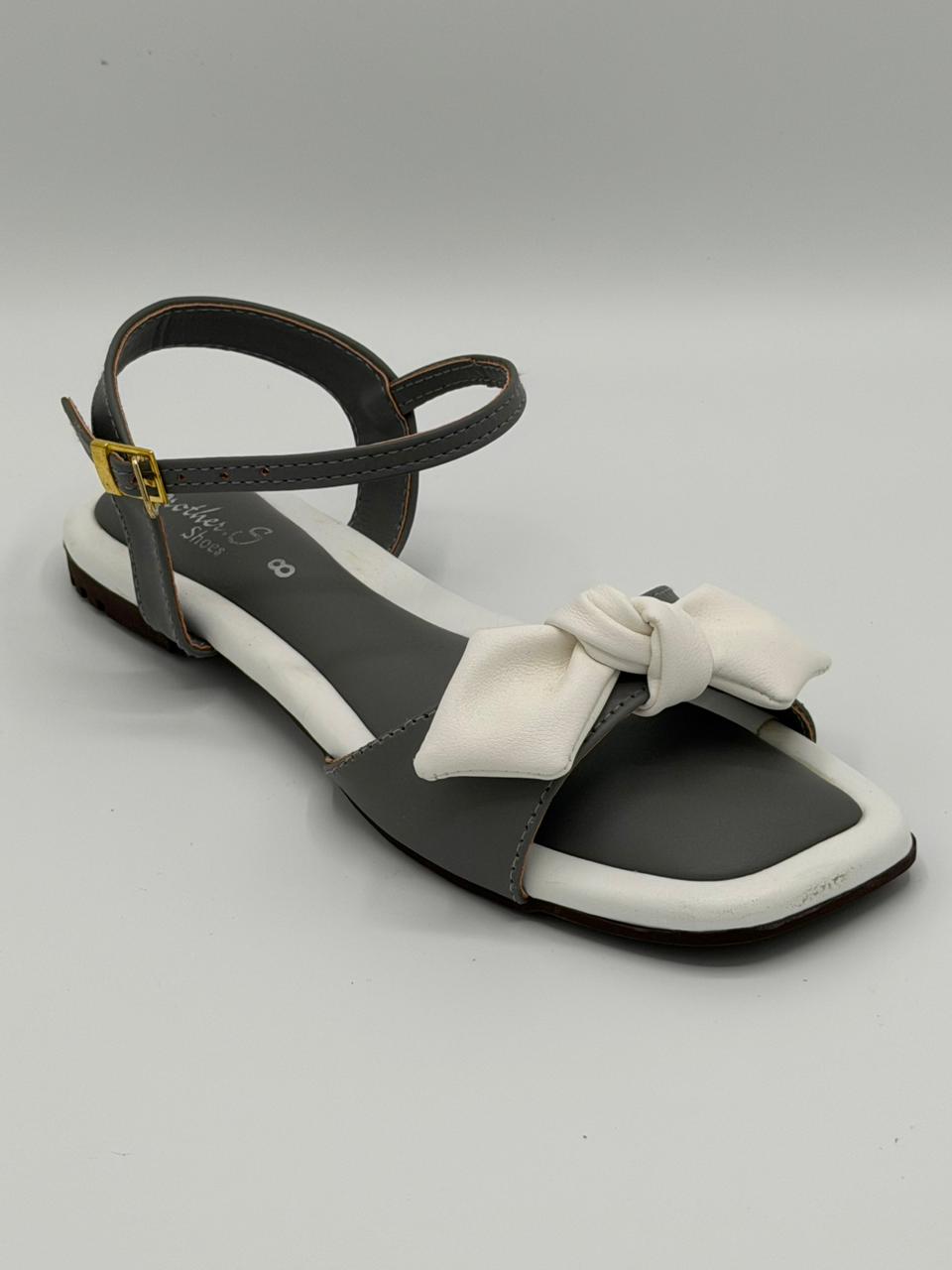 Crystal Strap Transparent Flats