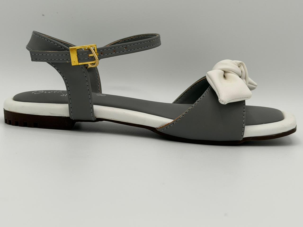 Crystal Strap Transparent Flats